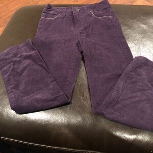 Marc Jacobs corduroy purple pants size 6 💜💜
